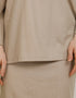 BAJU KURUNG KEDAH PESAK AUDRA (TORTILLA)